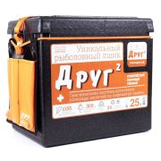 Ящик (Друг-2+) зимний 25 л цвет черный