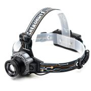 Фонарь налобный "СИБИРСКИЙ СЛЕДОПЫТ-Вольт-М", 1 LED, zoom, аккум. 220В/60/