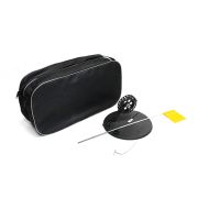 Набор жерлиц осн. Yaman с угл. пласт. стойкой d-210мм, кат.90мм, гр.конус 7г, леска 10м,d-0,4мм, пов