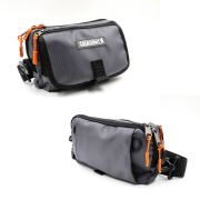 Сумка рыболовная "СЛЕДОПЫТ" Street Fishing MultiLock S-Pouch, 13,5х22х8 см, цв. серый/20/