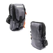 Сумка рыболовная "СЛЕДОПЫТ" Street Fishing MultiLock V-Pouch, 22х12,5х8 см, цв. серый/20/