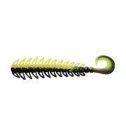 Твистер YAMAN PRO Ruff, р.5 inch, цвет #32 - Black Red Flake/Chartreuse (уп. 5 шт.)