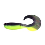Твистер YAMAN PRO Mermaid Tail, р.3 inch, цвет #32 - Black Red Flake/Chartreuse (уп. 10 шт.)