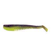 Виброхвост YAMAN PRO Legend Minnow, р.4 inch, цвет #26 - Violet Chartreuse (уп. 5 шт.)