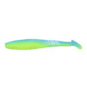 Виброхвост YAMAN PRO Flatter Shad, р.5 inch, цвет #18 - Ice Chartreuse (уп. 4 шт.)