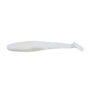 Виброхвост YAMAN PRO Flatter Shad, р.4 inch, цвет #01 - White (уп. 5 шт.)