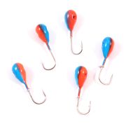 Мормышка вольф"ЯМАН"Капля с отв, р.3, вес 0,30,цв.лимон(уп.5 шт.)