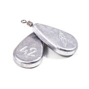 Груз Ложка плоская с вертлюгом "ЯМАН" (10 шт.) - 42 гр./350/