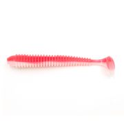 Виброхвост YAMAN PRO Betta, р.2,5 inch, цвет #27 - Red White (уп. 8 шт.)