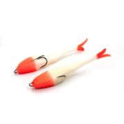 Поролоновая рыбка YAMAN Devious Minnow на двойнике, р. 135 мм, цвет 15 UV (5 шт.)