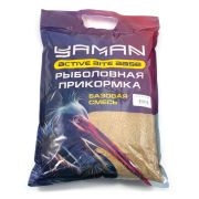 Прикормка Yaman Active Bite База, цв. жёлтый, 2500 г/5/