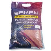 Прикормка Yaman Active Bite База, цв. красный, 2500 г/5/