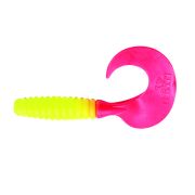 Твистер YAMAN PRO Spiral, р.4 inch, цвет #06 - Chartreuse red tail (уп.5 шт)