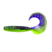 Твистер YAMAN PRO Spiral, р.4 inch, цвет #26 - Violet Chartreuse (уп.5 шт)