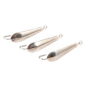 Блесна вертикальная "Яман" Клопик ,размер 25 мм, вес 1,7 г, цвет никель (уп.3 шт.)/150/