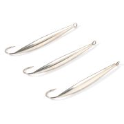 Блесна вертикальная "Яман" Стрела,размер 40 мм, вес 2,7 г, цвет никель (уп.3 шт.)/150/