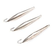 Блесна вертикальная "Яман" Торпеда, размер 50 мм, вес 5 г, цвет никель (уп.3 шт.)/150/