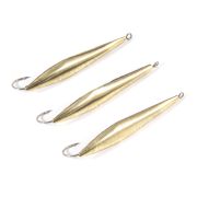 Блесна вертикальная "Яман" Торпеда, размер 50 мм, вес 5 г, цвет латунь (уп.3 шт.)/150/
