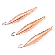 Блесна вертикальная "Яман" Торпеда, размер 50 мм, вес 5 г, цвет медь (уп.3 шт.)/150/