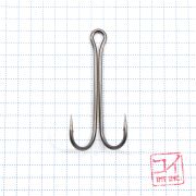 Крючок KOI "DOUBLE HOOK", размер 4/0 (INT), цвет BN, двойник (10 шт.)