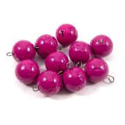 Груз Чебурашка окрашенный разборный "ЯМАН" (10 шт.) - 28 гр., фиолетовый/200/