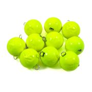 Груз Чебурашка окрашенный разборный "ЯМАН" (10 шт.) - 32 гр., жёлтый/200/