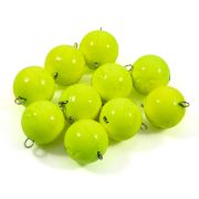 Груз Чебурашка окрашенный разборный "ЯМАН" (10 шт.) - 36 гр., жёлтый/150/