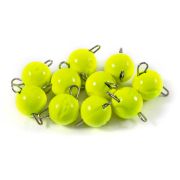 Груз Чебурашка окрашенный разборный "ЯМАН" (10 шт.) - 8 гр., жёлтый/500/