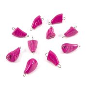 Груз Пуля-эксцентрик окрашенный разборный "ЯМАН" (10 шт.) - 10 гр., фиолетовый/400/
