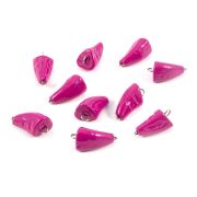 Груз Пуля-эксцентрик окрашенный разборный "ЯМАН" (10 шт.) - 12 гр., фиолетовый/350/