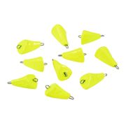 Груз Пуля-эксцентрик окрашенный разборный "ЯМАН" (10 шт.) - 14 гр., жёлтый/350/
