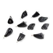 Груз Пуля-эксцентрик окрашенный разборный "ЯМАН" (10 шт.) - 16 гр., чёрный/300/