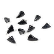 Груз Пуля-эксцентрик окрашенный разборный "ЯМАН" (10 шт.) - 18 гр., чёрный/300/