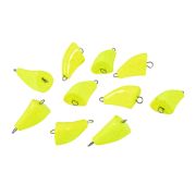 Груз Пуля-эксцентрик окрашенный разборный "ЯМАН" (10 шт.) - 24 гр., жёлтый/250/