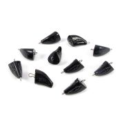 Груз Пуля-эксцентрик окрашенный разборный "ЯМАН" (10 шт.) - 24 гр., чёрный/250/