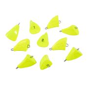 Груз Пуля-эксцентрик окрашенный разборный "ЯМАН" (10 шт.) - 32 гр., жёлтый/200/