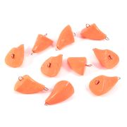 Груз Пуля-эксцентрик окрашенный разборный "ЯМАН" (10 шт.) - 32 гр., оранжевый/200/