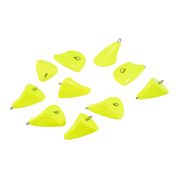 Груз Пуля-эксцентрик окрашенный разборный "ЯМАН" (10 шт.) - 36 гр., жёлтый/200/