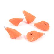 Груз Пуля-эксцентрик окрашенный разборный "ЯМАН" (5 шт.) - 44 гр., оранжевый/125/