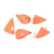 Груз Пуля-эксцентрик окрашенный разборный "ЯМАН" (5 шт.) - 60 гр., оранжевый/75/