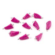 Груз Пуля-эксцентрик окрашенный разборный "ЯМАН" (10 шт.) - 8 гр., фиолетовый/500/