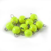 Груз Чебурашка окрашенный разборный "ЯМАН" (10 шт.) - 2 гр., жёлтый/1000/