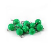 Груз Чебурашка окрашенный разборный "ЯМАН" (10 шт.) - 2 гр., зелёный/1000/