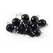 Груз Чебурашка окрашенный разборный "ЯМАН" (10 шт.) - 2 гр., чёрный/1000/