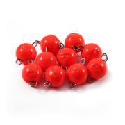 Груз Чебурашка окрашенный разборный "ЯМАН" (10 шт.) - 4 гр., оранжевый/800/