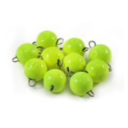 Груз Чебурашка окрашенный разборный "ЯМАН" (10 шт.) - 5 гр., жёлтый/700/