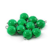 Груз Чебурашка окрашенный разборный "ЯМАН" (10 шт.) - 5 гр., зелёный/700/