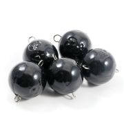 Груз Чебурашка окрашенный разборный "ЯМАН" (5 шт.) - 48 гр., чёрный/125/