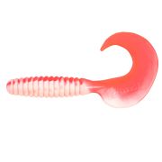 Твистер YAMAN PRO Spiral, р.4 inch, цвет #27 - Red White (уп.5 шт)
