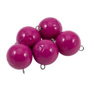 Груз Чебурашка окрашенный разборный "ЯМАН" (5 шт.) - 56 гр., фиолетовый/100/